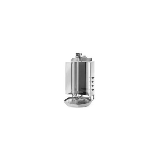 Kebab grill electric, Hendi, Profi Line, tija 89 cm, pt max 60 kg carne, 400V/7200 W, 550X700X(H)1120 mm