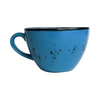 Ceasca de cappuccino albastra, 350 ml