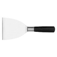 Spatula cu inel, pentru cofetarie, Hendi, otel inoxidabil,lungime lama 130 mm