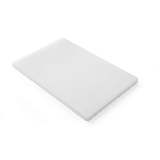 Tocator universal HENDI, din polipropilena HDPE, alb,450x300x(H)20mm