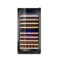 Dulap frigorific pentru vin cu reglare temperatura in 2 zone, 72 sticle,Hendi 232 litri, 220-240V/90W, 595x605x(H)1225 mm
