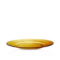 Farfurie  plata  Picardie Amber ,din sticla, Duralex, set 1 buc. ø260x(H)19mm