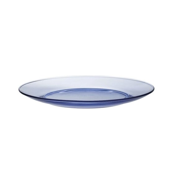 Farfurie plata Lys Marine din sticla, Duralex, set 1 buc., ø235x(H)20 mm