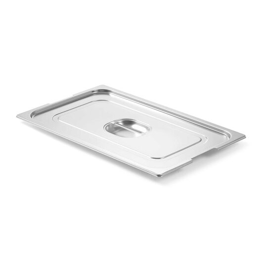 Capac cu maner pentru tava gastronom GN 1/1,Profi Line, din inox ,Hendi, 530X325 mm