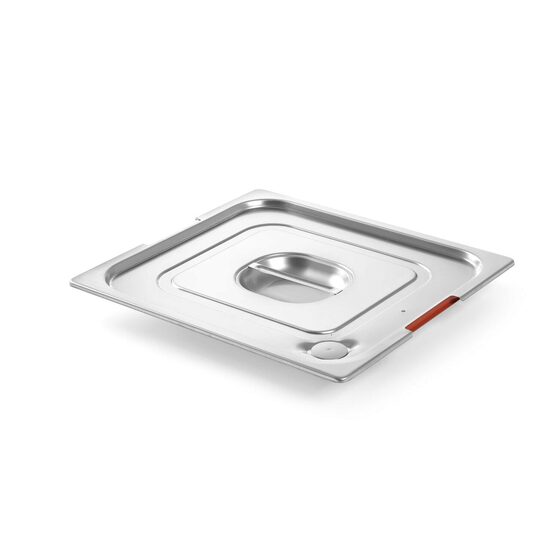 Capac cu maner si margine de silicon  pentru tava gastronom,Profi Line, GN 2/3,Hendi, 354x325mm