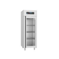 Dulap congelator vertical FRENOX cu 1 usa din sticla, clasa energetica E