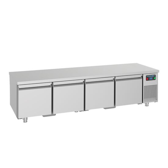 Masa rece ingusta FRENOX cu 4 usi undercounter 300 lt