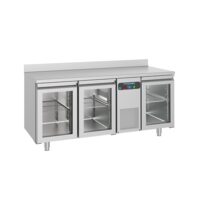 Masa rece FRENOX cu 3 usi din sticla care se inchid automat, 400 lt