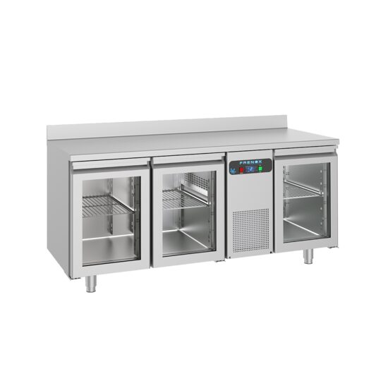 Masa rece FRENOX cu 3 usi din sticla care se inchid automat, 400 lt