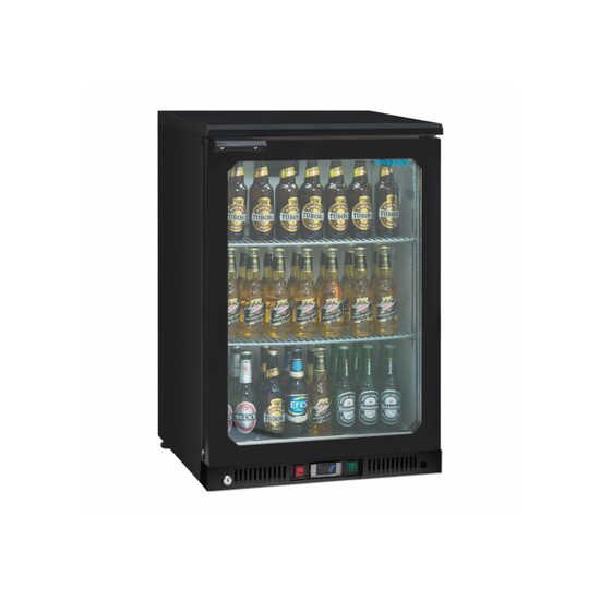 Frigider pentru bar FRENOX cu o usa batanta din sticla, 110 lt