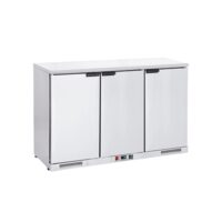Frigider inox pentru bar FRENOX cu 3 usi batante, 310 lt