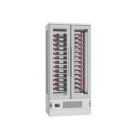 Vitrina vin inox 104 sticle FRENOX cu deschidere fata-spate si temperatura + lumina ajustabila
