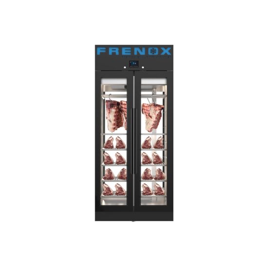  Vitrina inox FRENOX expunere delicatese cu 2 usi