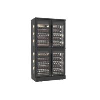 Vitrina lemn 600 sticle FRENOX expunere vinuri cu 4 usi
