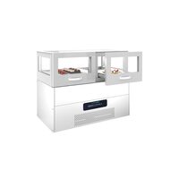 Vitrina frigorifica cu doua sertare pentru cofetarie, 130 lt - Frenox