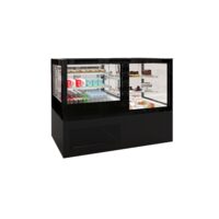 Vitrina frigorifica neagra cu 4 usi pentru cofetarie, 700 lt - Frenox