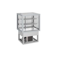 Vitrina frigorifica inox pentru cofetarie, 300 lt (Drop-in) - Frenox