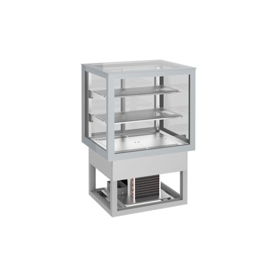 Vitrina frigorifica inox pentru cofetarie, 300 lt (Drop-in) - Frenox
