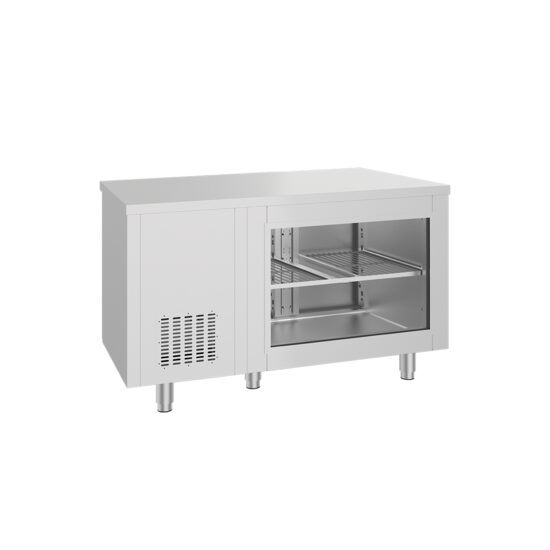 Masa rece tip vitrina latime 70 cm, 281 lt - Frenox
