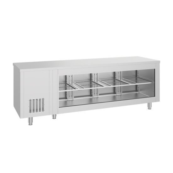 Masa rece tip vitrina latime 70 cm, 632 lt - Frenox