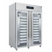 Dulap frigorific vertical cu doua usi din sticla pentru patiserie, 20 suporti - Frenox