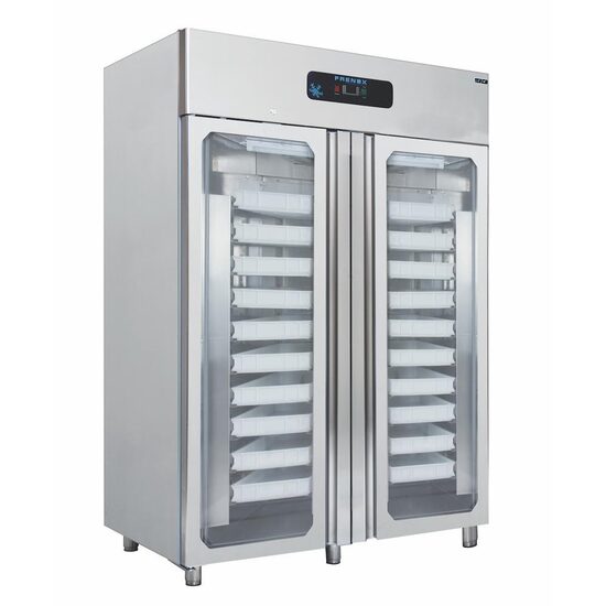 Dulap frigorific vertical cu doua usi din sticla pentru patiserie, 20 suporti - Frenox