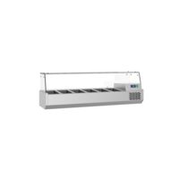 Vitrina ingrediente 1.4 m cu 6 cuve GN 1/3 - Frenox