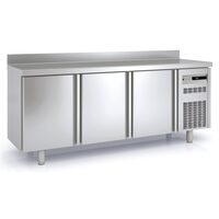 Masa frigorifica refrigerare 3 usi latime 600 cu rebord Snack Coreco