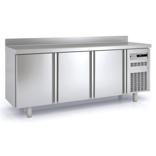 Masa frigorifica refrigerare 3 usi latime 600 cu rebord Snack Coreco