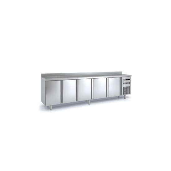 Masa frigorifica refrigerare 5 usi latime 600 cu rebord Snack Coreco