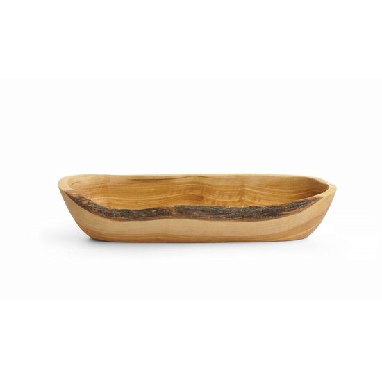 Bol din lemn de maslin alungit, HENDI, 300x95x(H)60mm