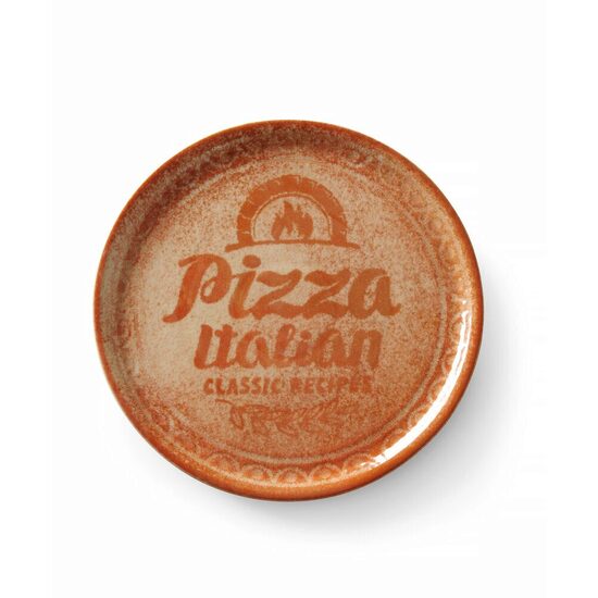 Farfurie pizza rosu caramida 330 mm