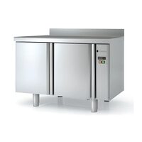 Masa frigorifica refrigerare 2 usi si 4 rafturi seria 600 cu rebord Snack Coreco