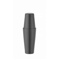 Shaker Tin-on-Tin Boston, negru, Bar up, 0,8L, ø90x(H)303mm