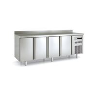 Masa frigorifica refrigerare 4 usi seria 700 cu rebord Coreco