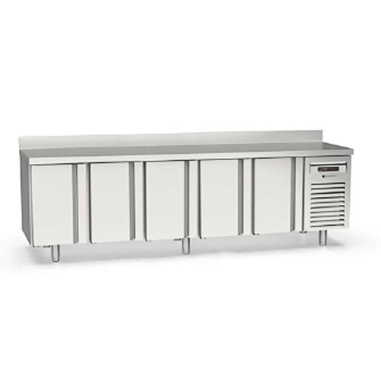 Masa frigorifica refrigerare 5 usi seria 700 cu rebord Coreco