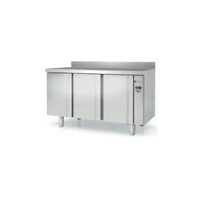 Masa frigorifica refrigerare 3 usi si 3 rafturi seria 700 cu rebord Coreco