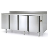Masa frigorifica refrigerare 4 usi si 4 rafturi seria 700 cu rebord Coreco