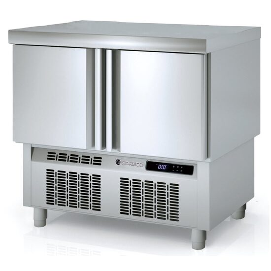 Masa frigorifica refrigerare 2 usi seria 700 cu rebord 255 lt Coreco