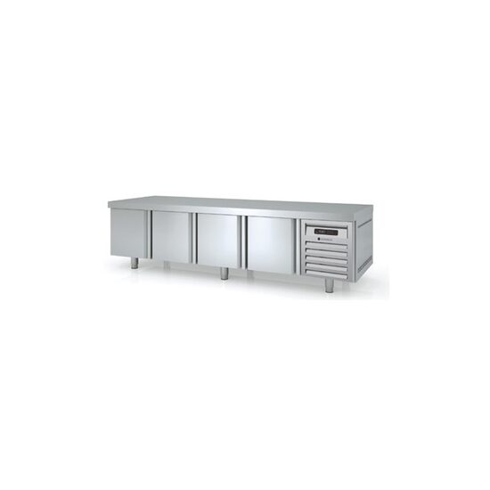 Masa rece refrigerare cu 4 usi Seria 700 264 lt Coreco