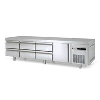 Masa rece refrigerare cu o usa si 6 sertare Seria 700 359 lt Coreco