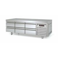 Masa rece refrigerare 6 sertare Seria 700 264 lt Coreco
