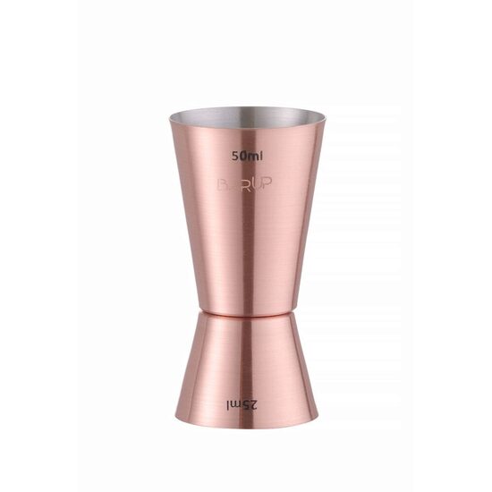 Jigger 25/50 ml, Bar up, Cupru, ø42x(H)86mm
