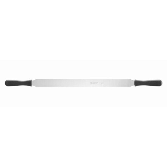 Spatula cu doua manere Ambrogio Sanelli, grosime 1.4mm, lungime lama 420mm, inox
