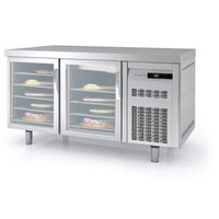 Masa rece refrigerare cu doua usi din sticla Seria 800 - Coreco
