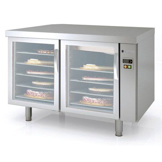 Masa rece congelare cu doua usi cu geam fara unitate de condensare Seria 800 - Coreco