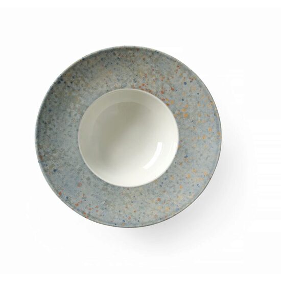 Farfurie paste Drops Collection, HENDI, Gri deschis, ø275mm