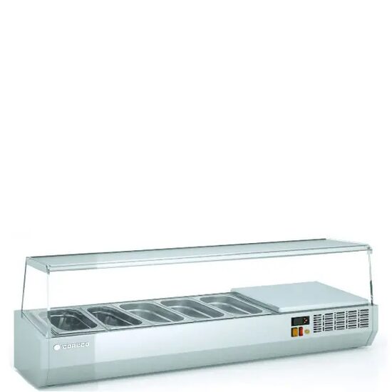 Vitrina rece ingrediente 5 GN 1/4 - Coreco