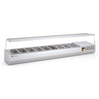 Vitrina rece ingrediente 9 GN 1/4 - Coreco
