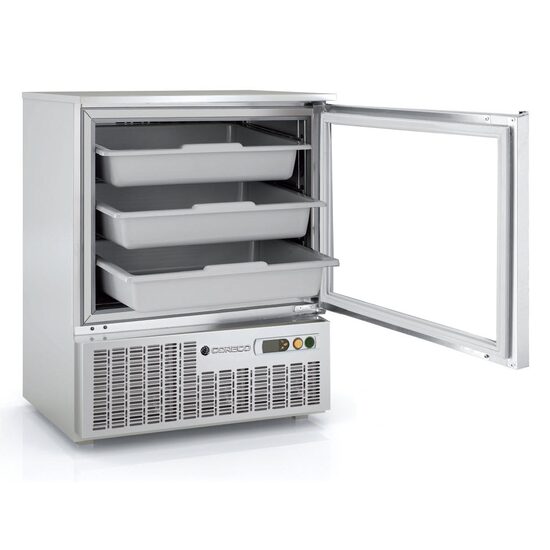 Mini frigider cu usa din sticla dubla 125Lt - Coreco